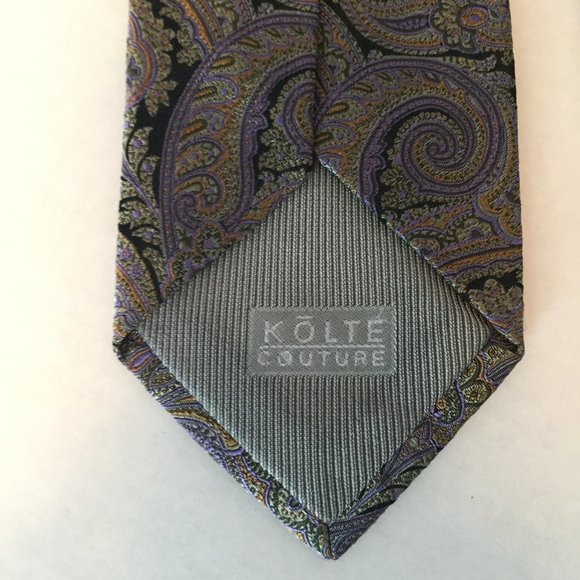 KOLTE  COUTURE silk tie - Picture 5 of 6